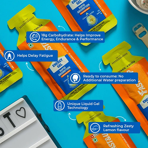 Instant Energy Gels Natural Energy Gels with Lemon Flavour Online