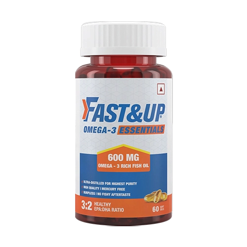 Fast&Up Omega-3 Essentials - 600mg Omega-3 Fish Oil
