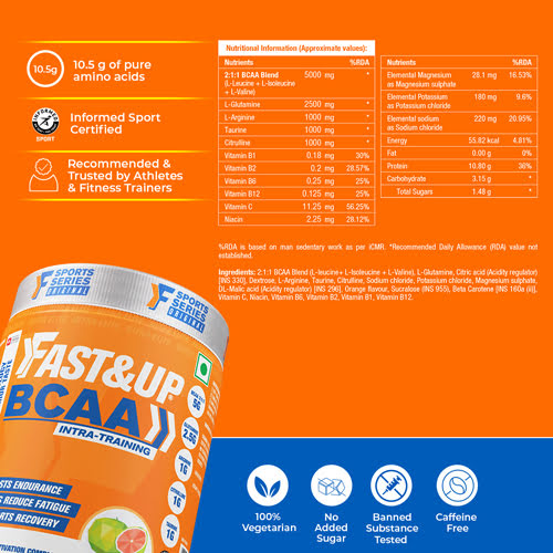 BCAA Supplements Bcaa Protein Powder BCAA Amino Acids Fast&Up